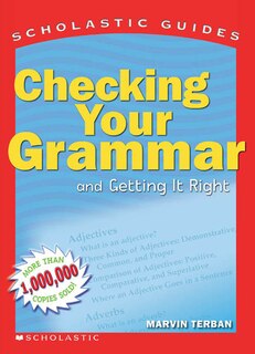 Front cover_Scholastic Guide: Checking Your Grammar