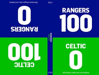 Front cover_100-0: Celtic-rangers / Rangers-celtic