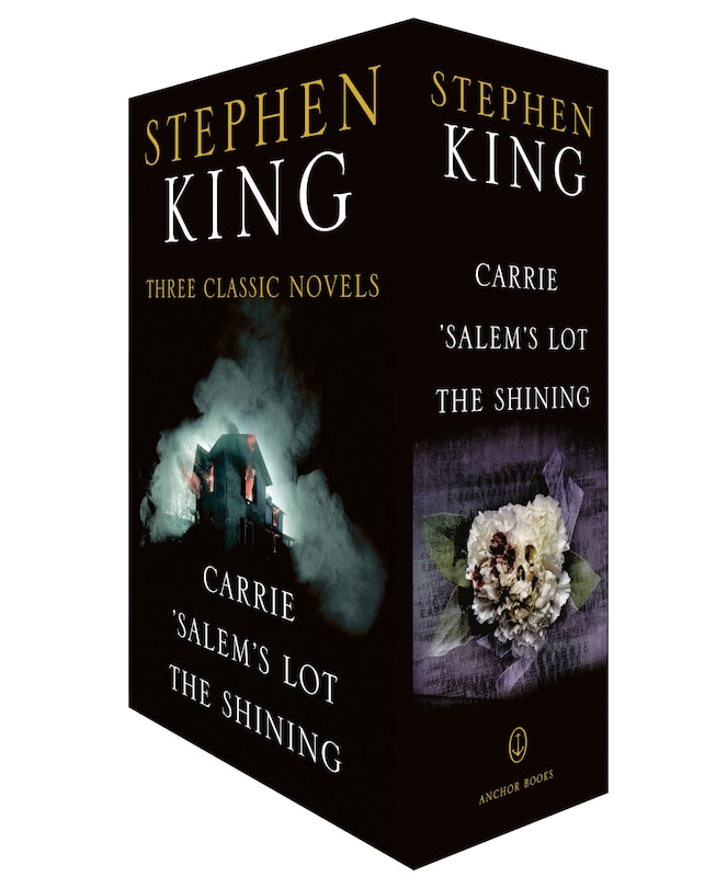 Front cover_Stephen King Three Classic Novels Box Set: Carrie, 'Salem's Lot,The Shining