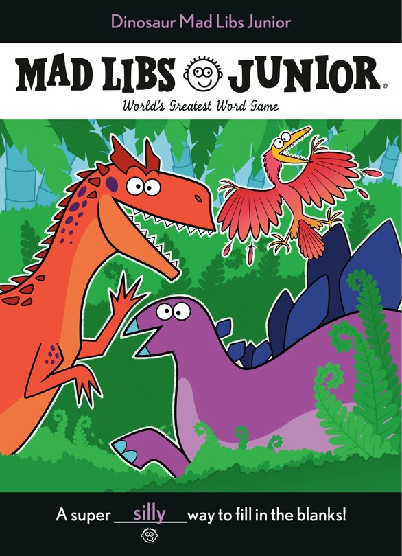 Front cover_Dinosaur Mad Libs Junior