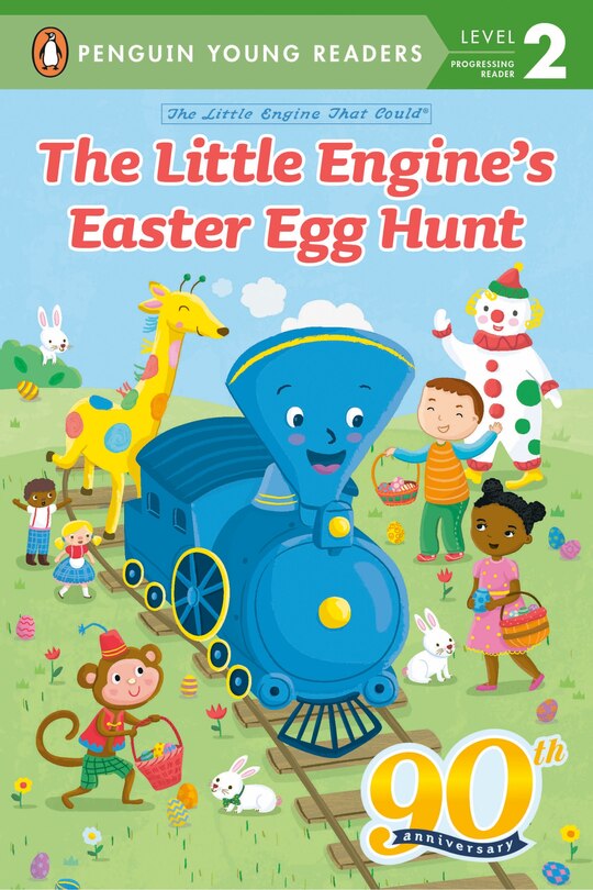 Front cover_The Little Engine's Easter Egg Hunt