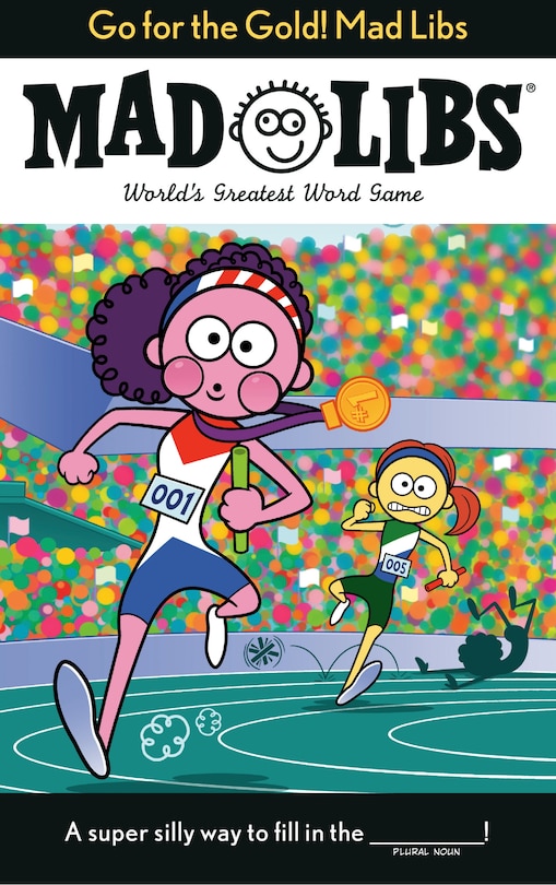 Front cover_Go for the Gold! Mad Libs