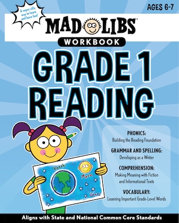 Mad Libs Workbook: Grade 1 Reading: World's Greatest Word Game