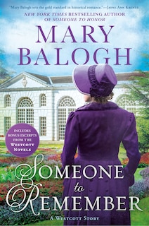 Front cover_SOMEONE TO REMEMBER