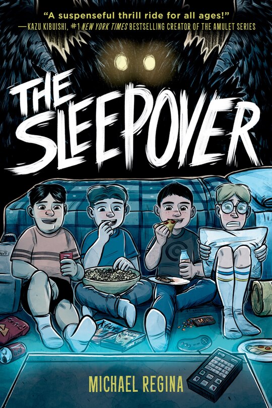 Front cover_The Sleepover: A Graphic Novel