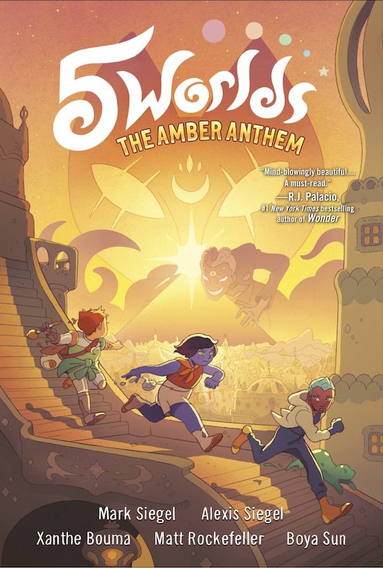 Front cover_5 Worlds Book 4: The Amber Anthem