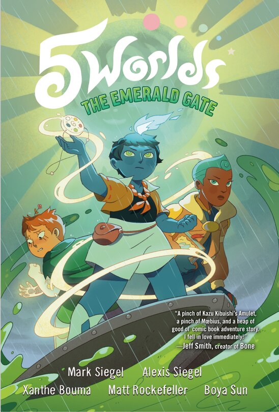 Front cover_5 Worlds Book 5: The Emerald Gate