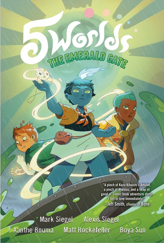 Front cover_5 Worlds Book 5: The Emerald Gate