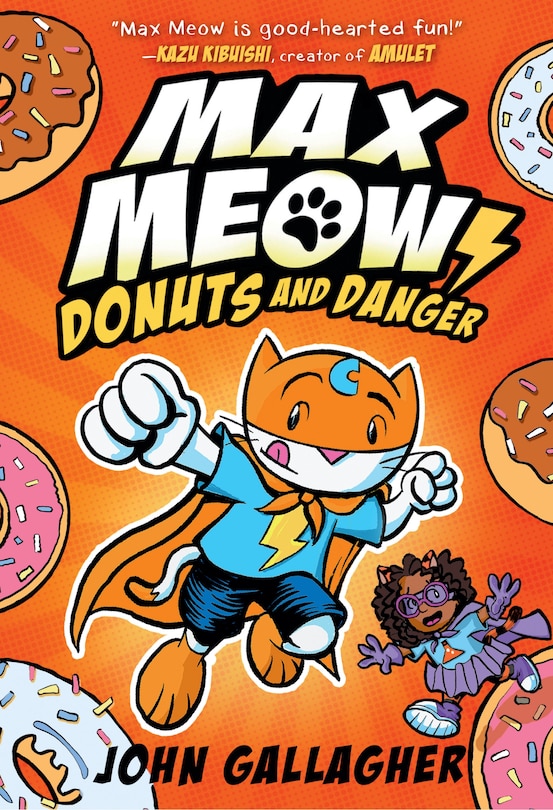 Front cover_Max Meow Book 2: Donuts and Danger