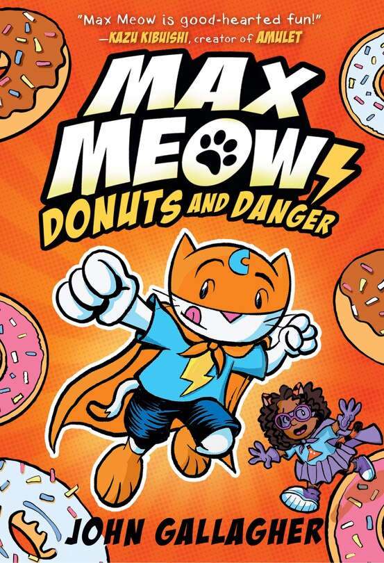 Couverture_Max Meow Book 2: Donuts And Danger