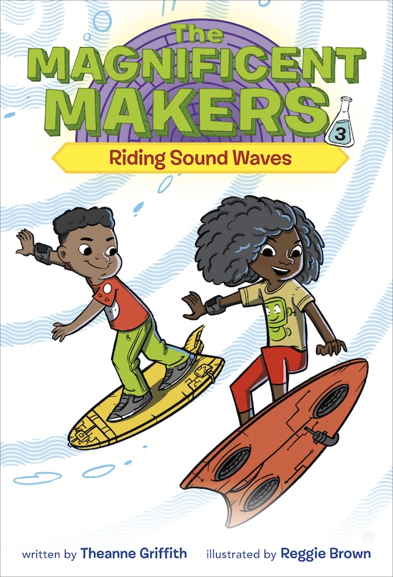 Front cover_The Magnificent Makers #3: Riding Sound Waves
