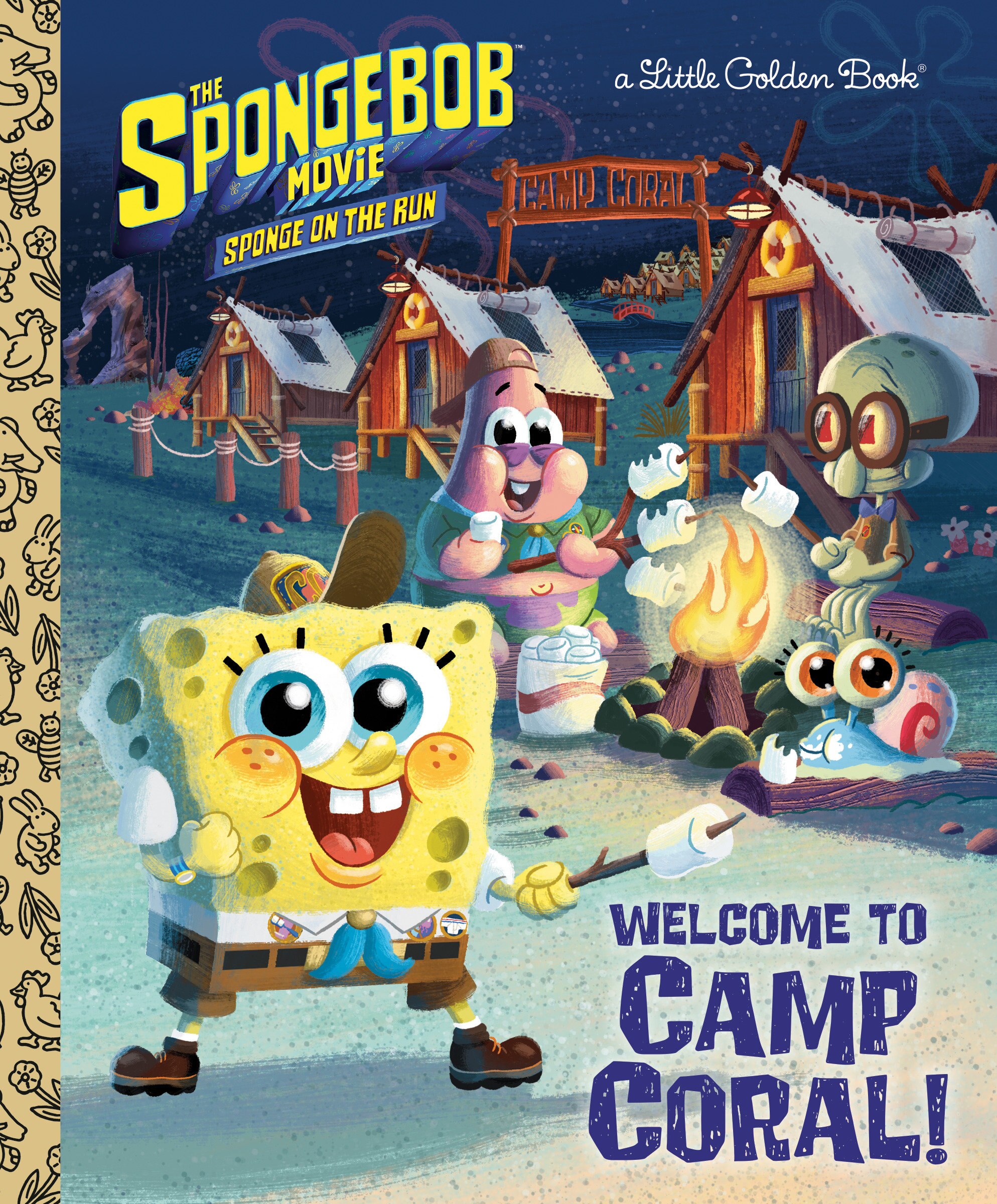 The Spongebob Movie Sponge On The Run Welcome To Camp Coral spongebob Squarepants Book By David Lewman pi Indigo