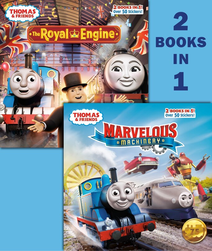 Couverture_Marvelous Machinery/The Royal Engine (Thomas & Friends)