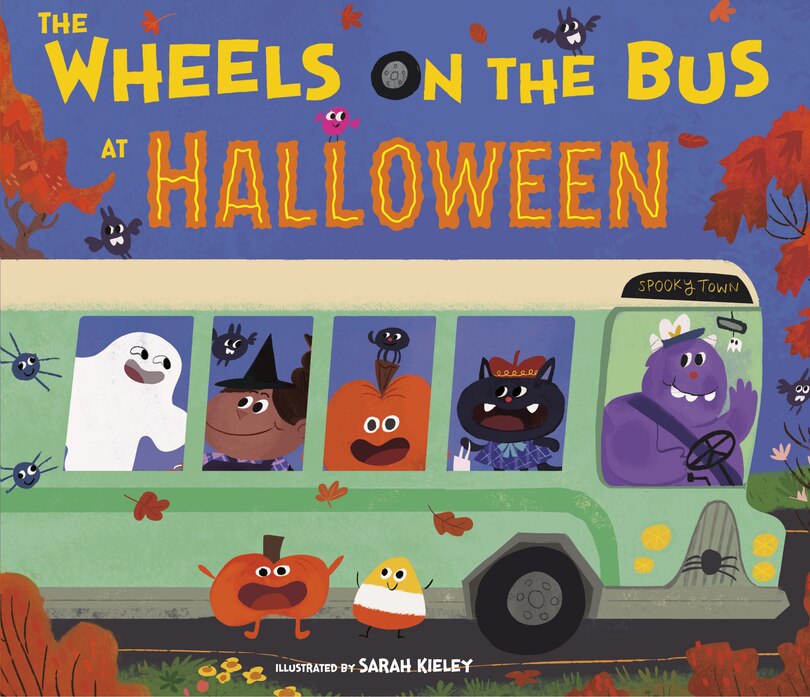 Front cover_The Wheels On The Bus At Halloween