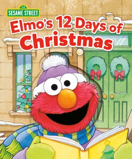 Front cover_Elmo's 12 Days Of Christmas (sesame Street)