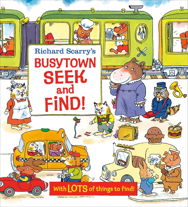 Front cover_Richard Scarry's Busytown Seek And Find!