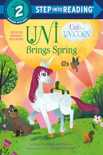 Couverture_Uni Brings Spring (uni The Unicorn)