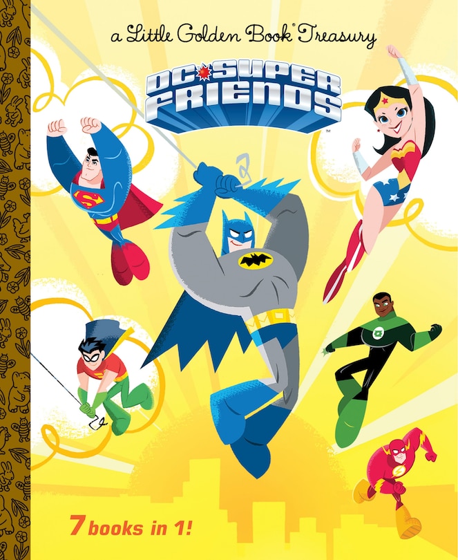 Front cover_Dc Super Friends Little Golden Book Treasury (dc Super Friends)
