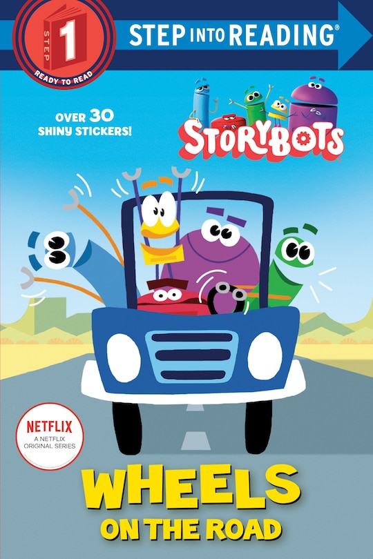 Front cover_Wheels On The Road (storybots)