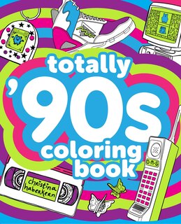 Front cover_Totally '90s Coloring Book