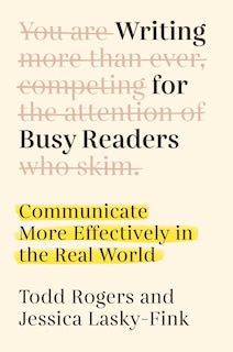 Front cover_Writing for Busy Readers