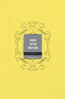 Front cover_Burn After Writing (yellow)