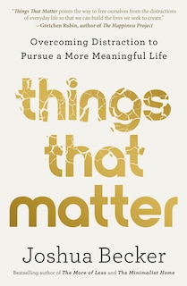 Front cover_Things That Matter