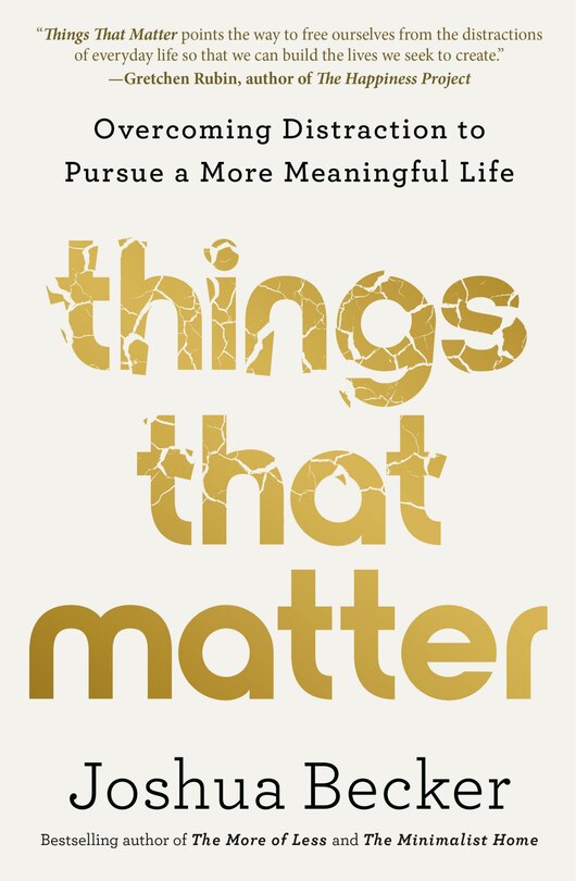 Front cover_Things That Matter