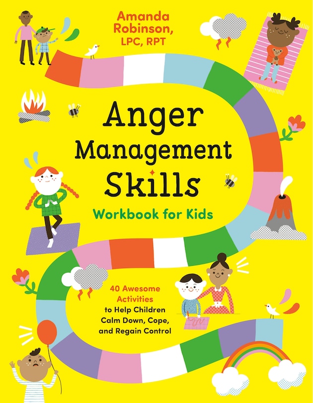 Front cover_Anger Management Skills Workbook For Kids