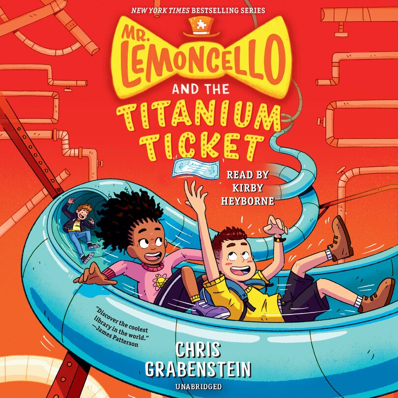 Front cover_Mr. Lemoncello And The Titanium Ticket