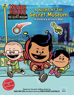 Couverture_A Night At The Secret Museum: A Sticker & Activity Book