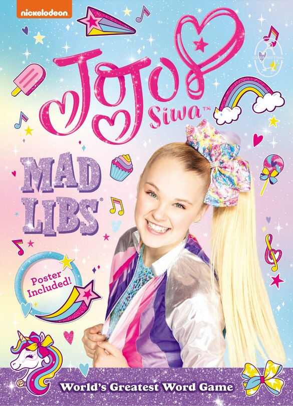 Front cover_Jojo Siwa Mad Libs