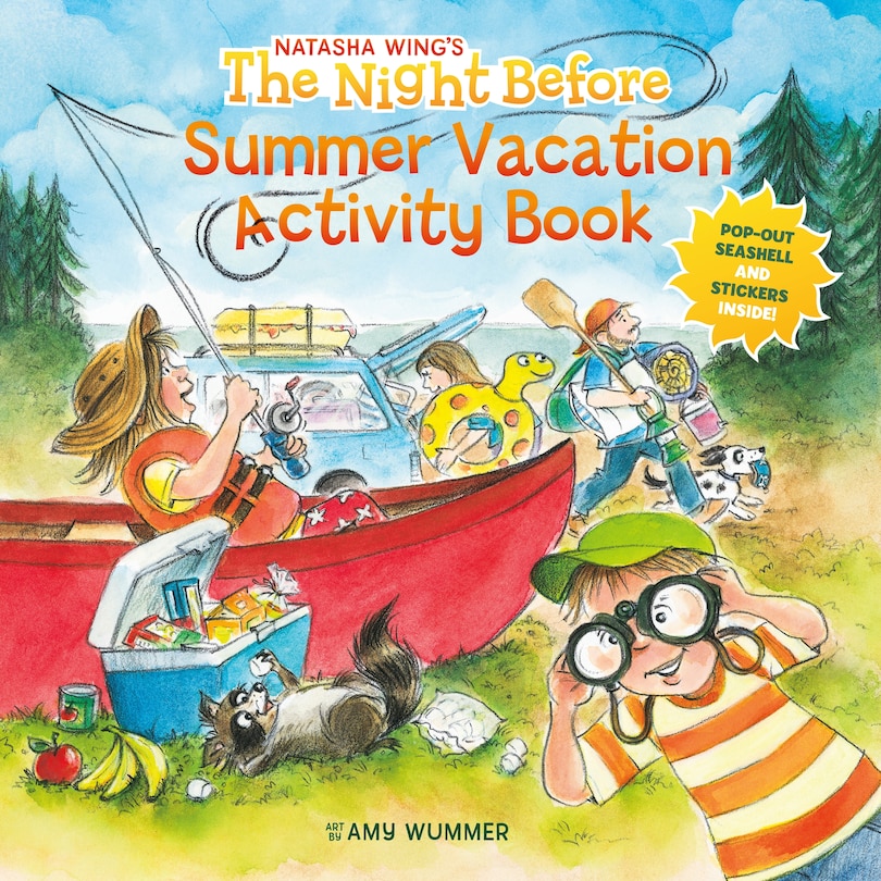 Front cover_The Night Before Summer Vacation Activity Book