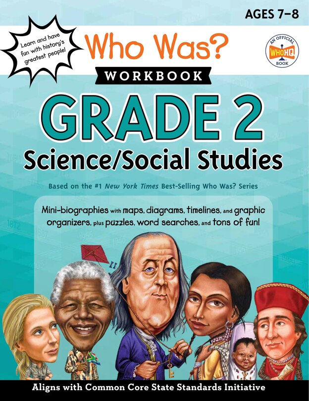 Front cover_Who Was? Workbook: Grade 2 Science/social Studies