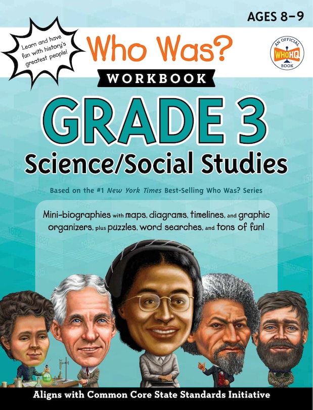 Couverture_Who Was? Workbook: Grade 3 Science/social Studies