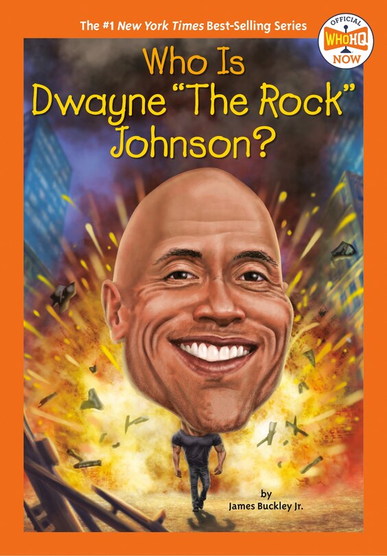 Front cover_Who Is Dwayne the Rock Johnson?