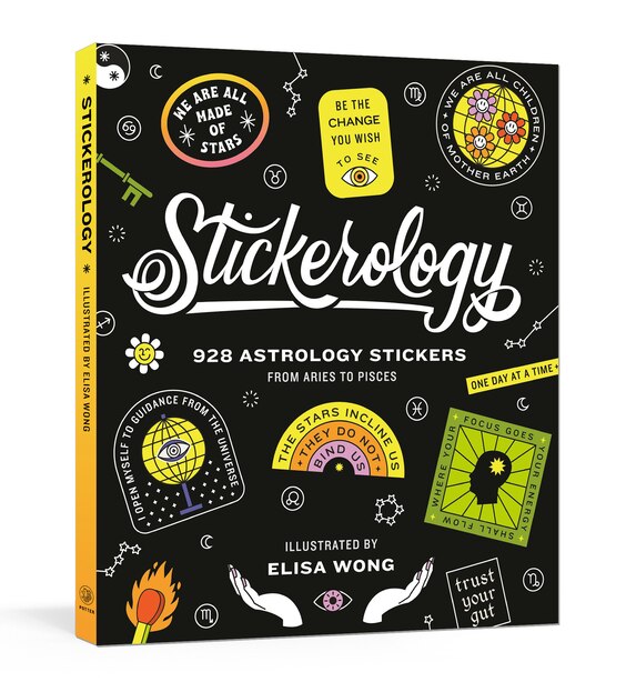Stickerology: 928 Astrology Stickers From Aries To Pisces