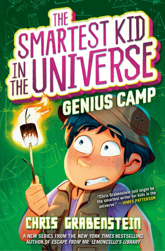 Front cover_Genius Camp: The Smartest Kid in the Universe, Book 2