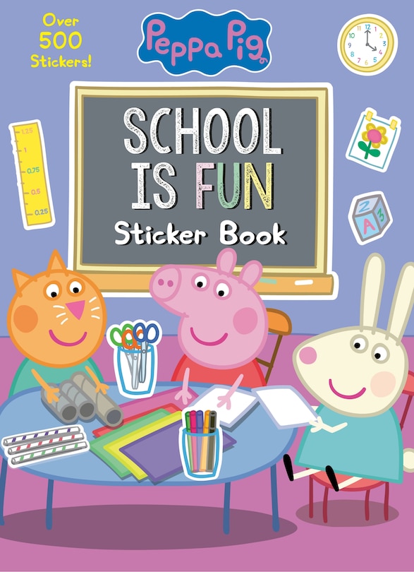 Front cover_School Is Fun Sticker Book (peppa Pig)
