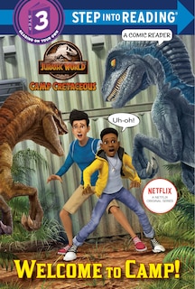 Front cover_Welcome To Camp! (jurassic World: Camp Cretaceous)