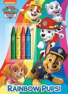 Front cover_Rainbow Pups! (paw Patrol)