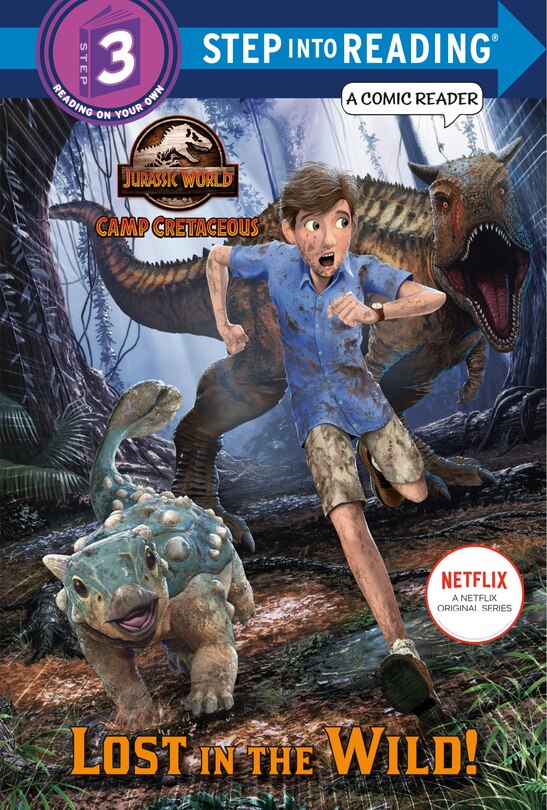 Front cover_Lost In The Wild! (jurassic World: Camp Cretaceous)