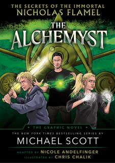 Front cover_The Alchemyst: The Secrets of the Immortal Nicholas Flamel Graphic Novel