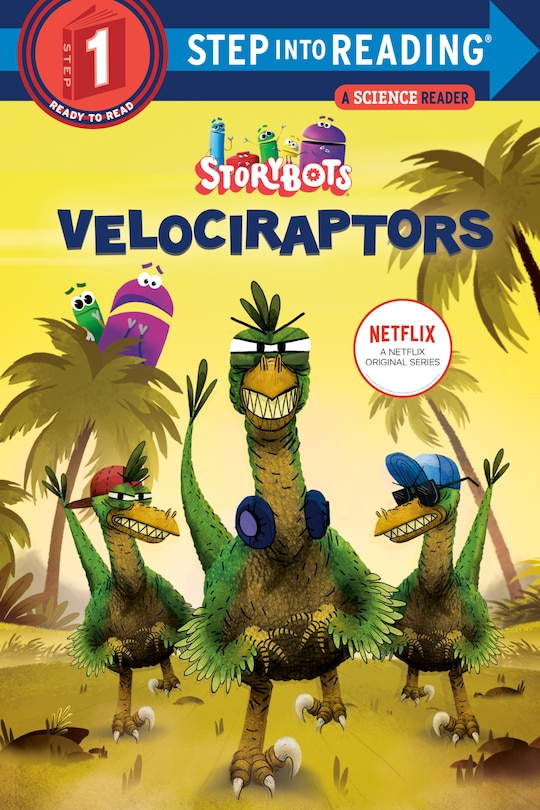 Front cover_Velociraptors (storybots)