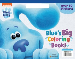 Couverture_Blue's Big Coloring Book (Blue's Clues & You)