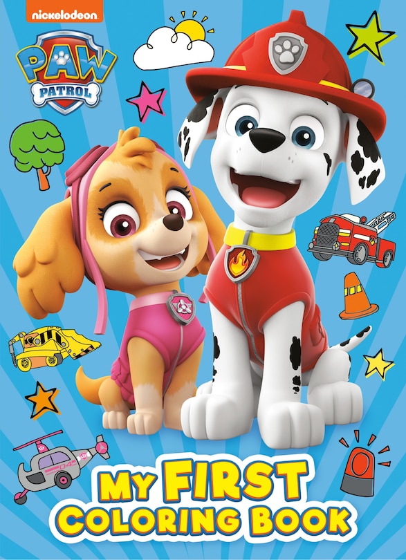 Couverture_Paw Patrol: My First Coloring Book (paw Patrol)