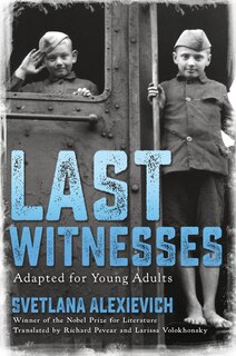 Front cover_Last Witnesses (adapted For Young Adults)
