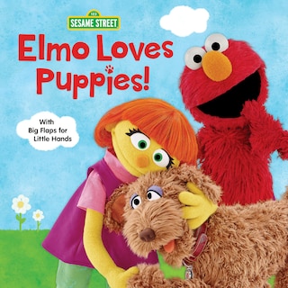 Front cover_Elmo Loves Puppies! (sesame Street)