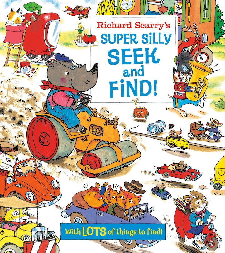 Front cover_Richard Scarry's Super Silly Seek And Find!