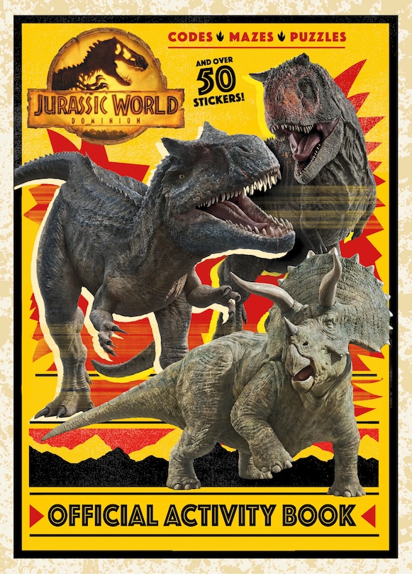 Front cover_Jurassic World Dominion Official Activity Book (jurassic World Dominion)